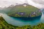 Panoramas Noruegos Hellesylt a Geiranger