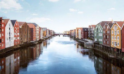 Excursión a pie por la ciudad de Trondheim