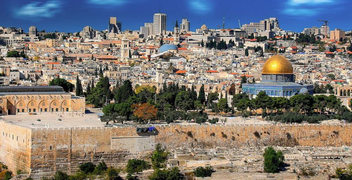 Jerusalén y Belén desde el puerto de Ashdod