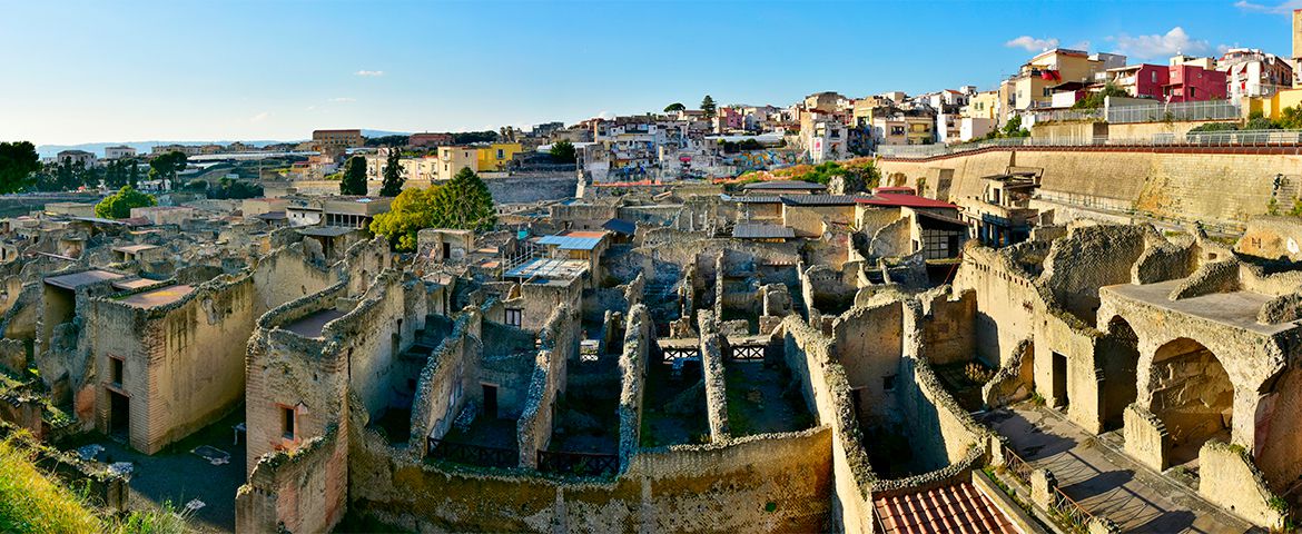 Visita a las Ruinas de Ercolano y panorámica de Nápoles