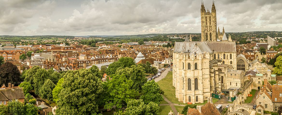 El Castillo de Leeds y la Catedral de Canterbury