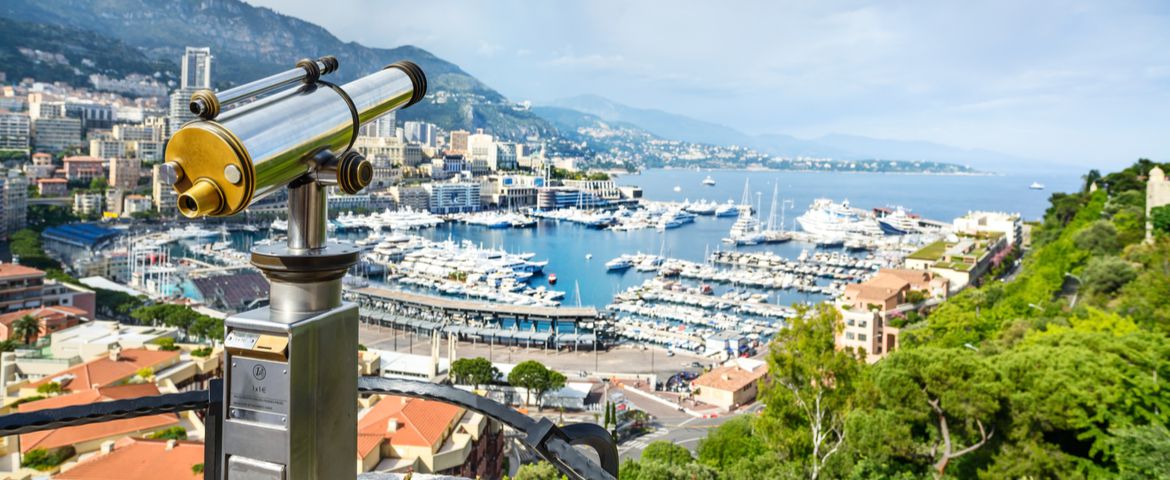 Panorámica de Niza, Mónaco y Montecarlo