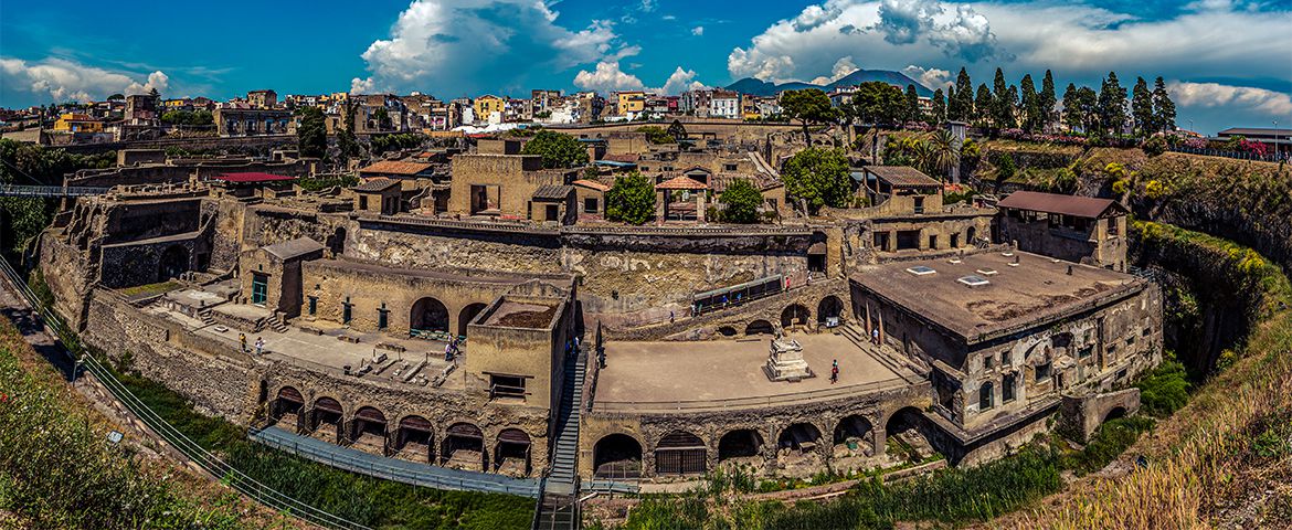 Visita a las Ruinas de Ercolano y panorámica de Nápoles