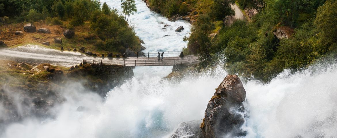 Olden Glaciar de Briksdal