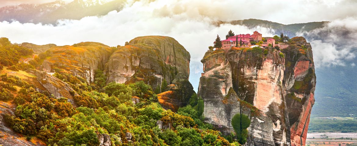 Kalambaka y Monasterios de Meteora