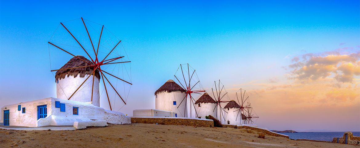 Mykonos Paseo Panorámico y Ciudad Antigua