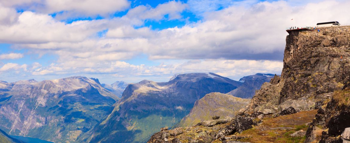 Geiranger, Stryn y vistas al Monte Dalsnibba