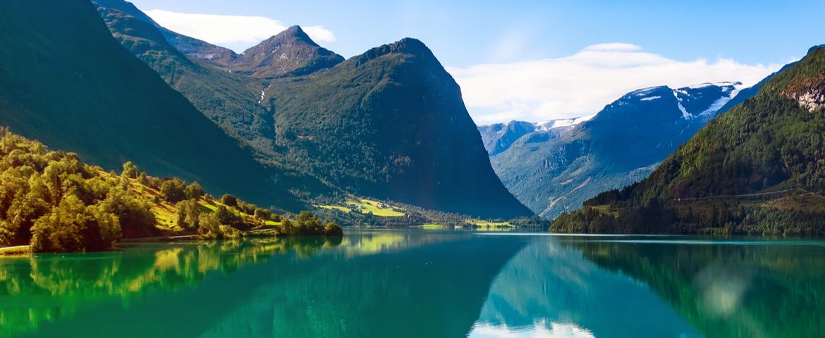 Olden Glaciar de Briksdal