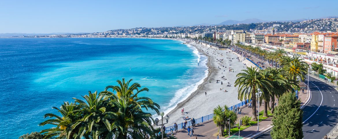 Panorámica de Niza, Mónaco y Montecarlo