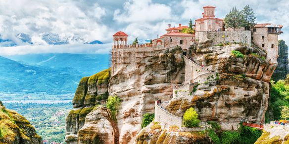 Kalambaka y Monasterios de Meteora