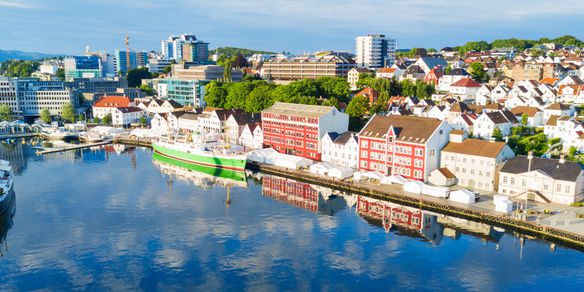 Stavanger paseo a pie por la ciudad