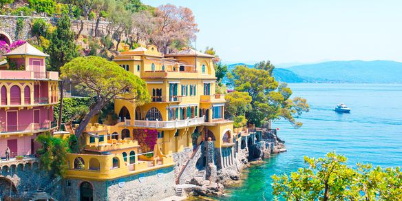 Portofino y panoramica de Genova