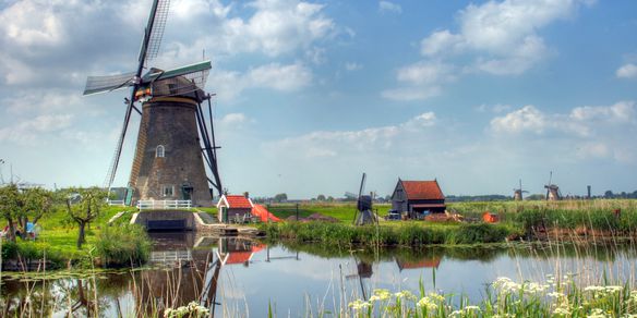 Tour de Kinderdijk y los Molinos Delfshaven, Rotterdam y Delft