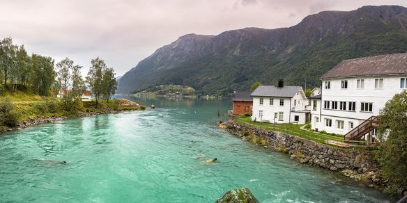 Skjolden Panoramica Jotunheimen y Sognefjell