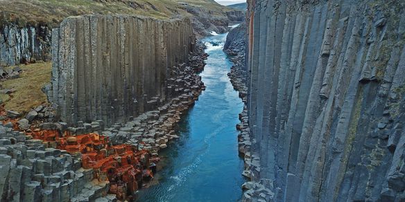El este de Islandia y el cañón de Studlagil