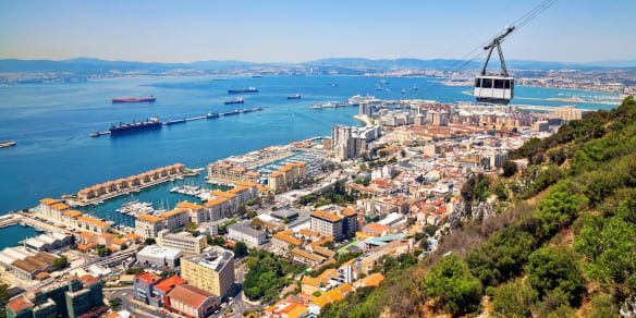 Gibraltar paseo a pie